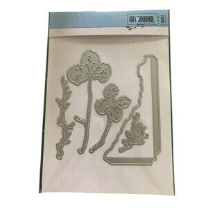 Elizabeth Craft Designs Florals of Winter Metal Cutting Die Set